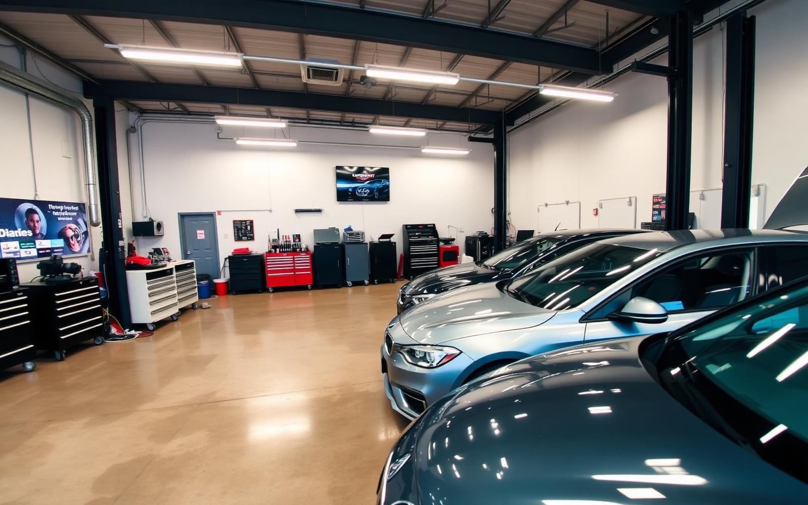 John Wire Auto Garage workshop